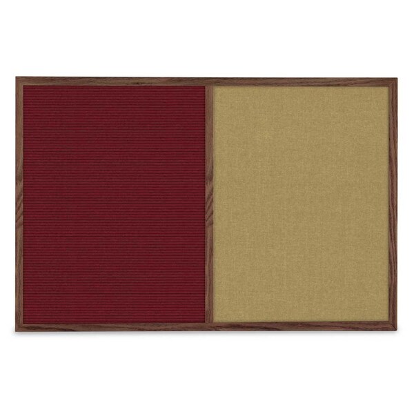 Slim Style Indoor Enclosed Corkboard, 36